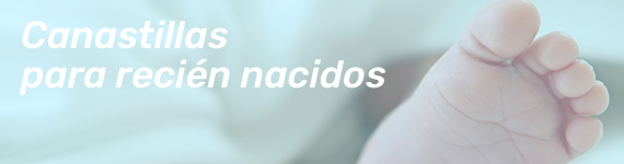 regalo para recién nacidos. canastillas para bebés con productos de parafarmacia